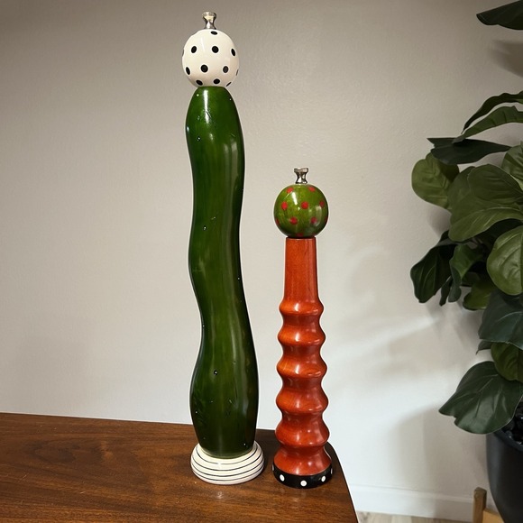 William Bounds Other - Modernist Robert Wilhelm William Bounds PepArt Salt & Pepper Grinder Serpent